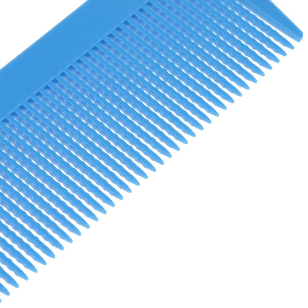 Anti-Static Clipper Barber Comb Wavy Teeth Flat Top Comb Hairdresser Styling