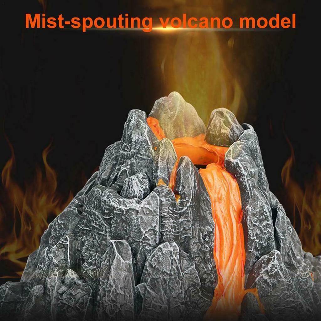 Volcanic Eruption Model Toy, Volcano Model Cognition Scene and Master Principles of Volcano, Puzzle Toy Game for Child Boy