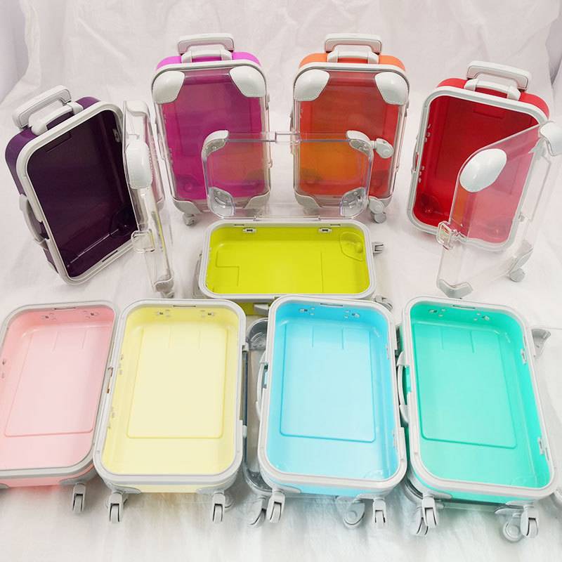 Чехол для мини-костюма коробка упаковки ресниц оптовая продажа тележка багажа