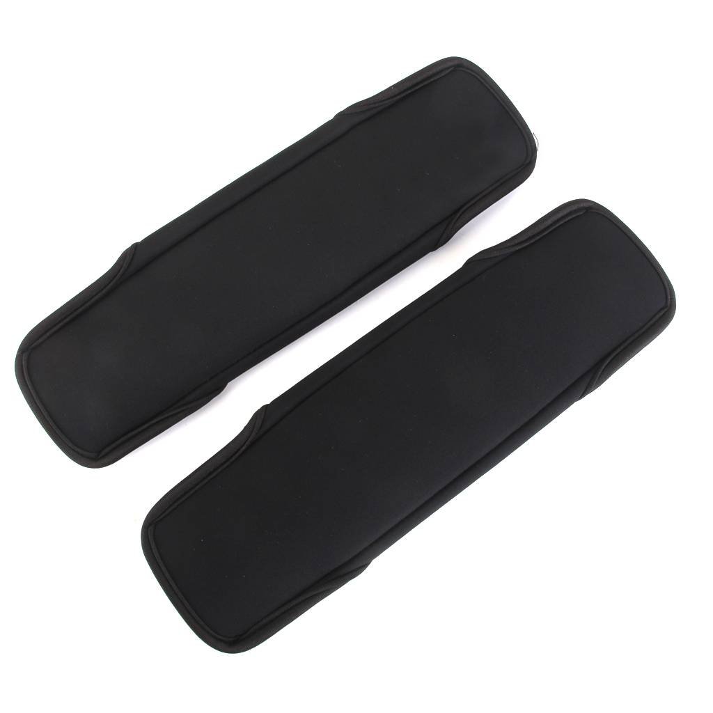 2x Replacement Padded Shoulder Pad With Buckle For Camera,Backpack, Laptop,Guitar Bag, Shoulder Strap  BAG Waist Backpack