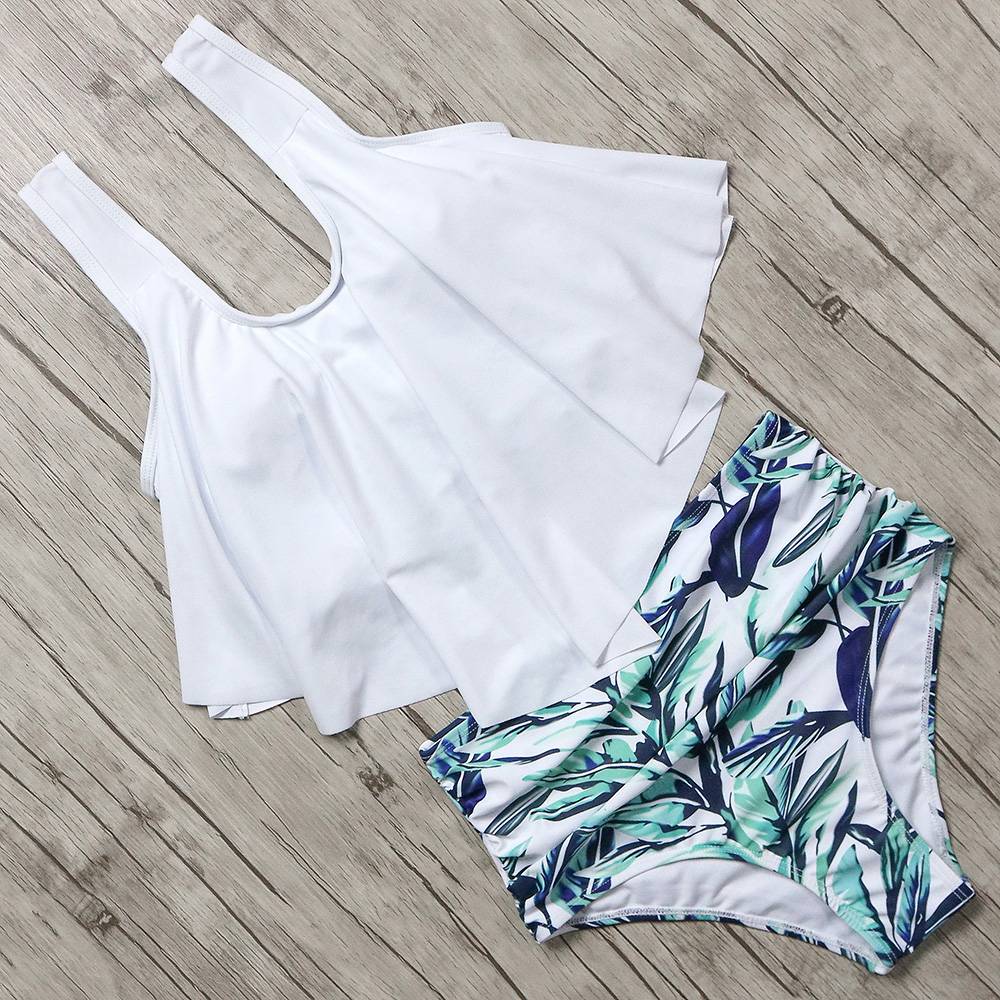 Бикини 2020 купальник с высокой талией женский плюс размер Бразильское бикини