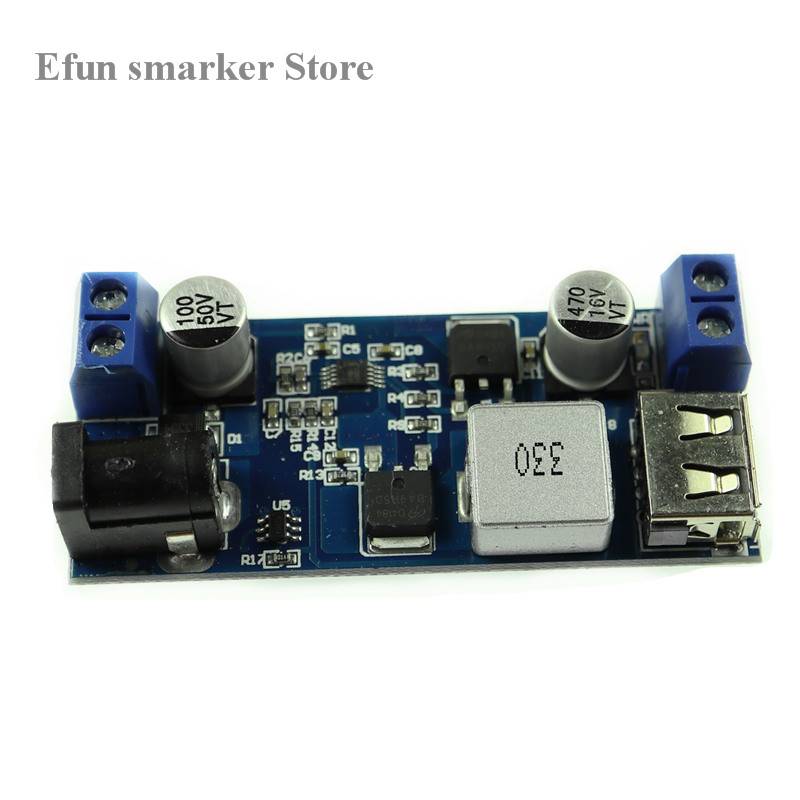 24V12V转5V 5A电源模块DC-DC XY-3606 电源转换器超LM2596S (5)