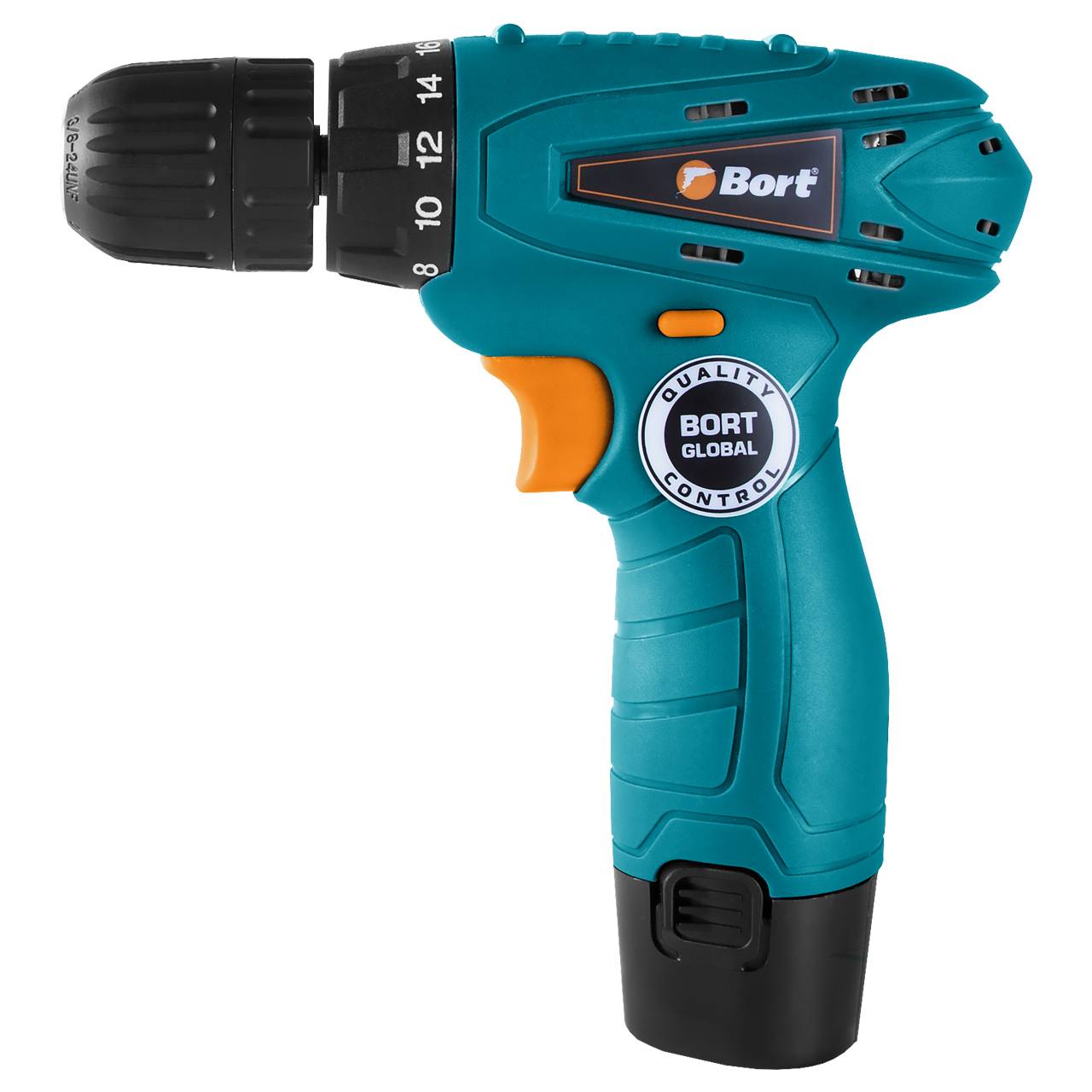 Дрель-шуруповерт аккумуляторная Bort BAB-10,8X (Li-Ion аккумулятор напряжением 10,8В, крутящий момент до 22 Нм, подсветка )