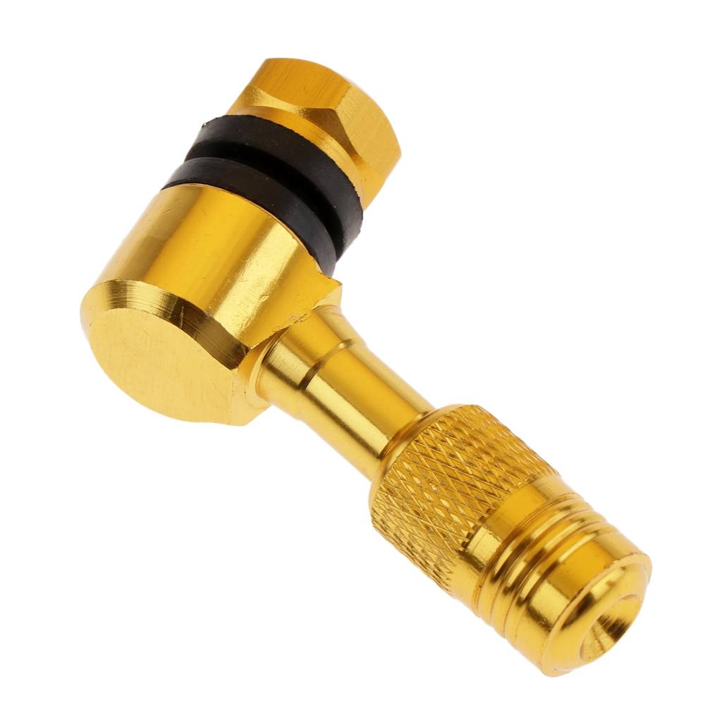 Compression-type  CNC Aluminium Alloy Tire Valve Stem, 11.3mm/0.45inch Rim Holes for Motorcycle Scooter ATV Quad Vehicle