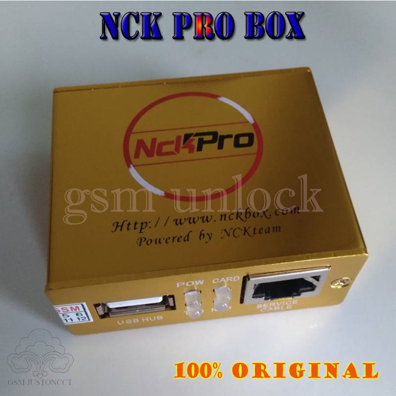 nck pro box-gsm unlock4