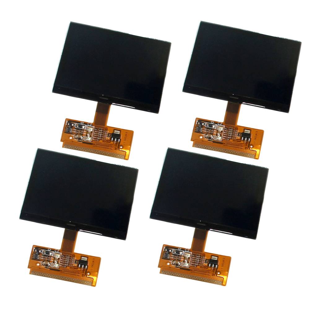 VDO 4x FIS Cluster LCD Display Replacing Kit For  Audi Version A4 A6 B5 C5