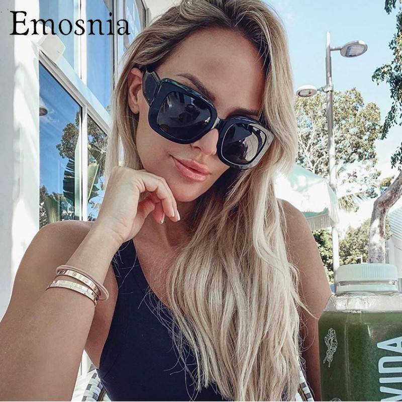 Солнцезащитные очки Emosnia оверсайз для мужчин и женщин винтажные брендовые